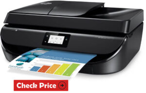 HP OfficeJet 5255 printer for stickers under 100