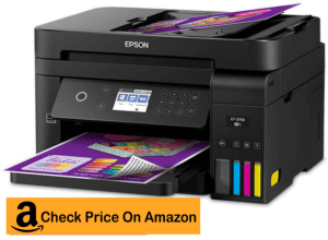 Epson WorkForce EcoTank ET-3750 printers with refillable ink tanks