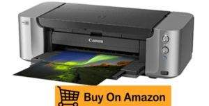 Canon Pixma Pro-100 Wireless Color Professional Inkjet Printer with Airprint For Photographers