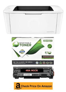 Renewable Toner Laser M15w Check Printer
