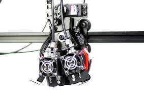 Dual extruders