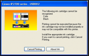 How to Fix Ink Cartridge Not Recognized Canon