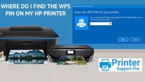 Where Do I Find The WPS Pin On My HP Printer | Infographic